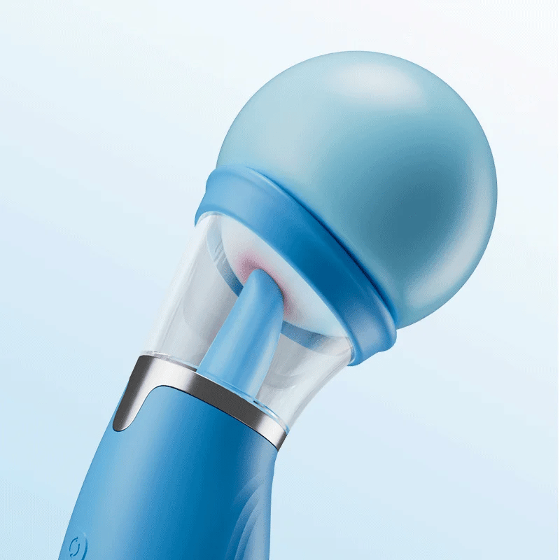 Sierra Suction Intensity Tongue-licking Clit & Nipple Stimulator