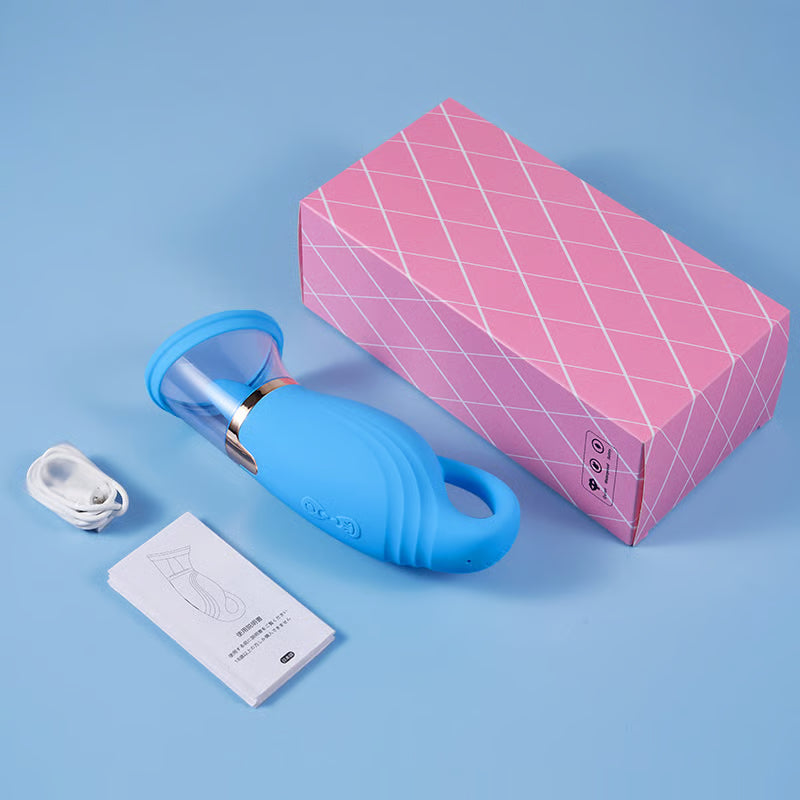 Sierra Suction Intensity Tongue-licking Clit & Nipple Stimulator