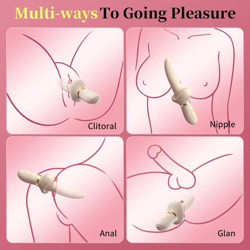 Whirlwind - 7 Twisting Tongue Vibrator For Clit & G-spot Stimulation