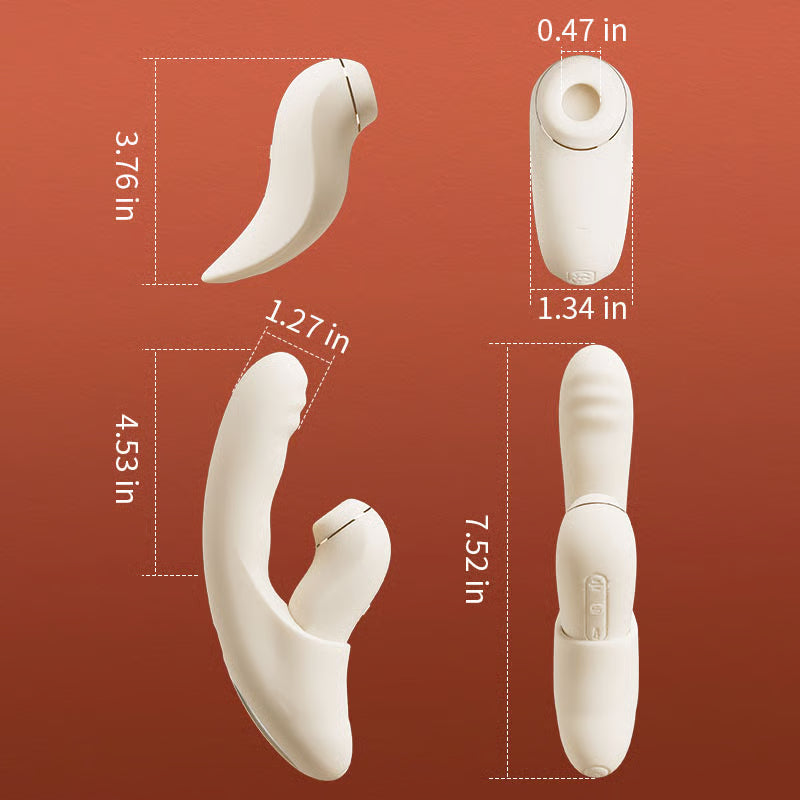 4 IN 1 APP G-Spot Vibrator Dual Stimulation for Ultimate Pleasure