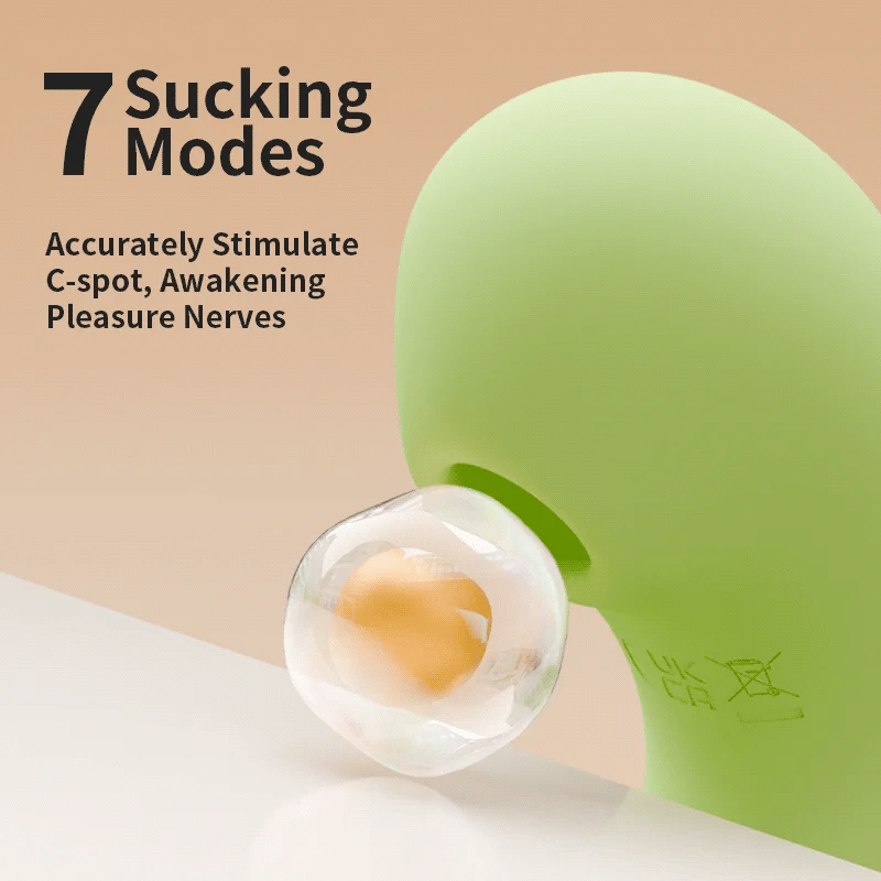 APP Control Clit sucking Egg Vibrator with Dust-proof Charging Box