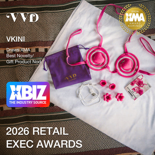 VVD’s Vkini Nominated for Best Novelty/Gift Product at the 2026 XBIZ Exec Awards!