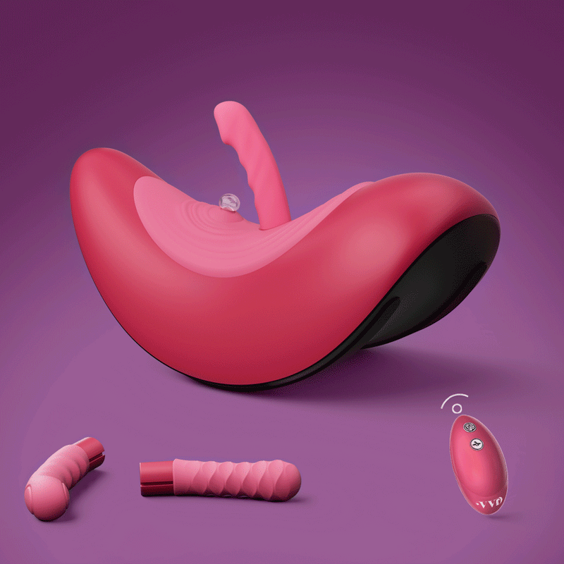 VVD Rider Desire –Riding Sex Machine Sex Saddle with 3 Interchangeable Vibrators