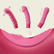 Rider Desire, Hands-Free Vibrators with 3 Attachments, Dual Stimulation with 5 Functions, Sex Toy for Women
