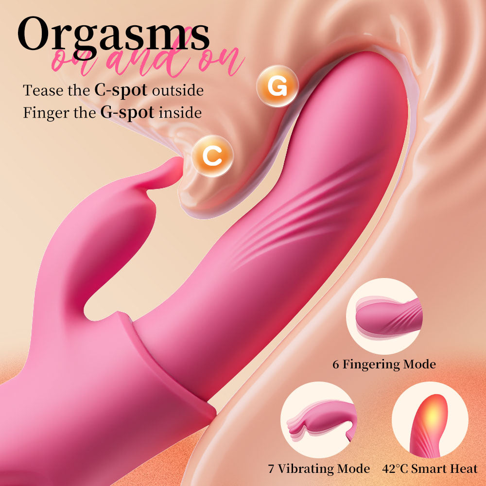RiderGo Finger Vibrator – Smart G-spot & Clitoral Stimulator with Magnetic Attachment