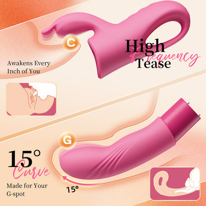 RiderGo Finger Vibrator – Smart G-spot & Clitoral Stimulator with Magnetic Attachment