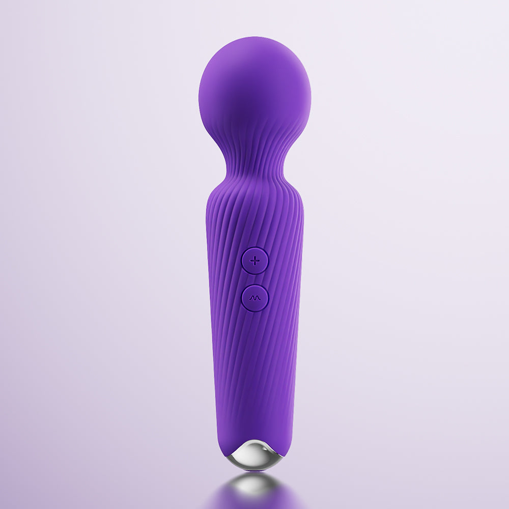 LUCIA Massage Wand – Silicone Vibrator with 6 Patterns