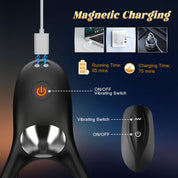 10 Vibrations Penis Ring & Sleeve 2 IN 1 for Couple