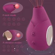 Penny - 9 Sucking & Vibrating Clitoral Suction Vibrators Nipple Toys
