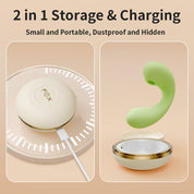 APP Control Clit sucking Egg Vibrator with Dust-proof Charging Box