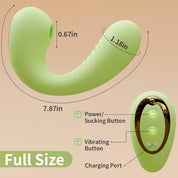 APP Control Clit sucking Egg Vibrator with Dust-proof Charging Box
