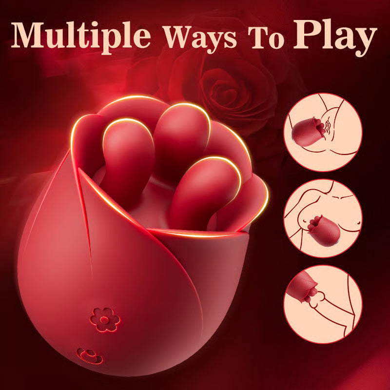 Myosotis Vibrating Rotating Clit Vibrator For Full Body Pleasure Women Men