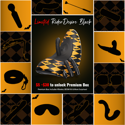 VVD Rider Desire –Riding Sex Machine Sex Saddle with 3 Interchangeable Vibrators