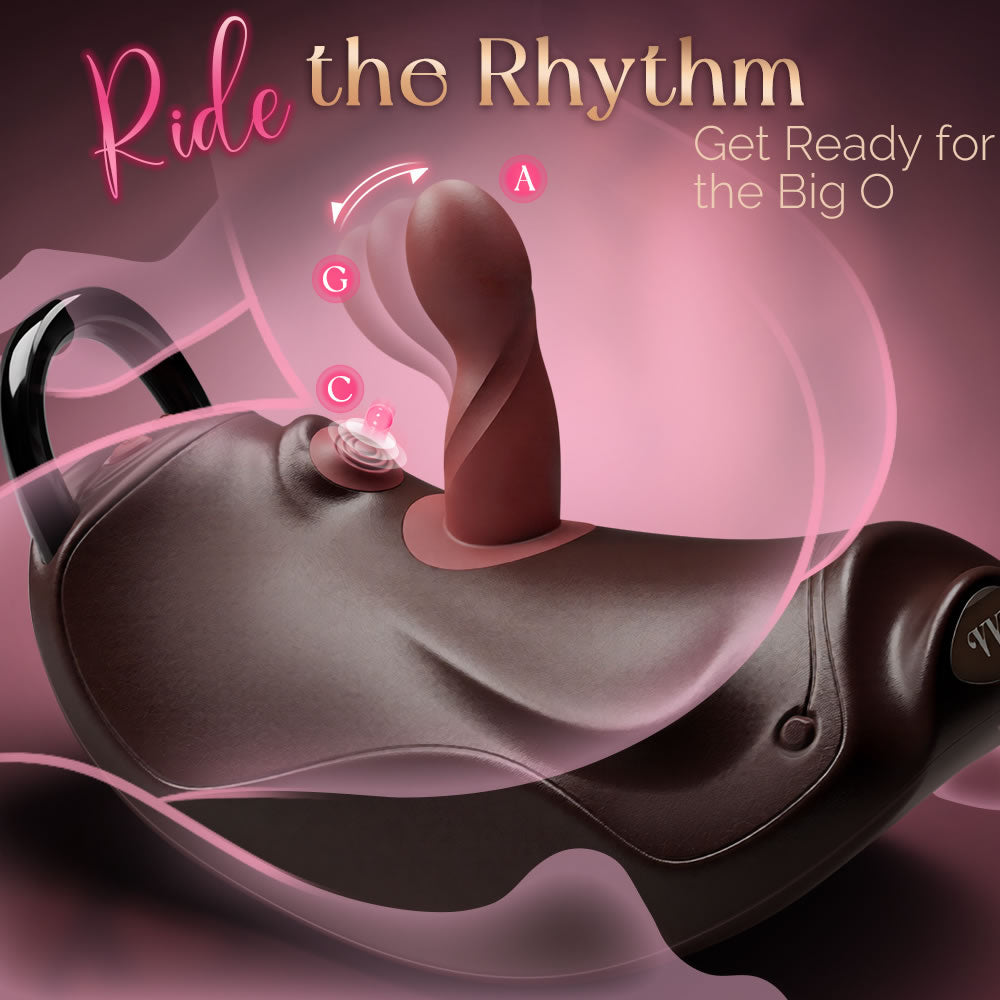 VVD RiderAir-Ride-on Sex Machine with Aarmrests and Remote Control