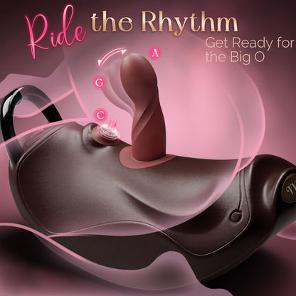 VVD RiderAir-Ride-on Sex Machine with Aarmrests and Remote Control