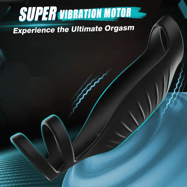 SemenSentry - Vibrating 2 IN 1 Cock Ring