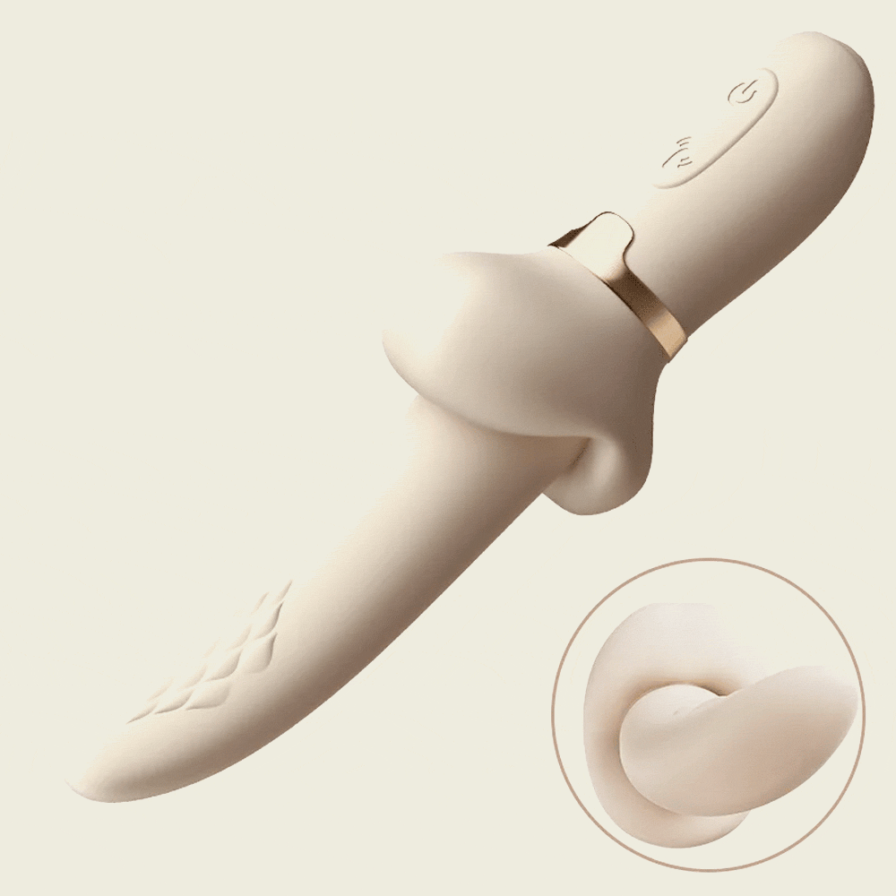 Whirlwind - 7 Twisting Tongue Vibrator For Clit & G-spot Stimulation