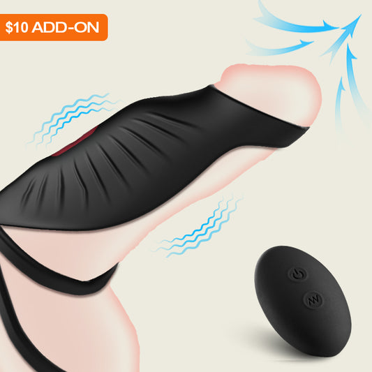 SemenSentry - Vibrating 2 IN 1 Cock Ring