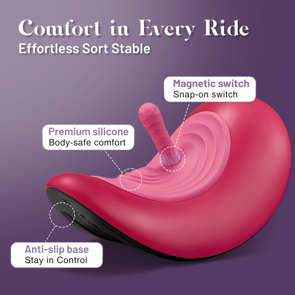 Rider Desire, Sex Saddle with 3 Attachments for Couples