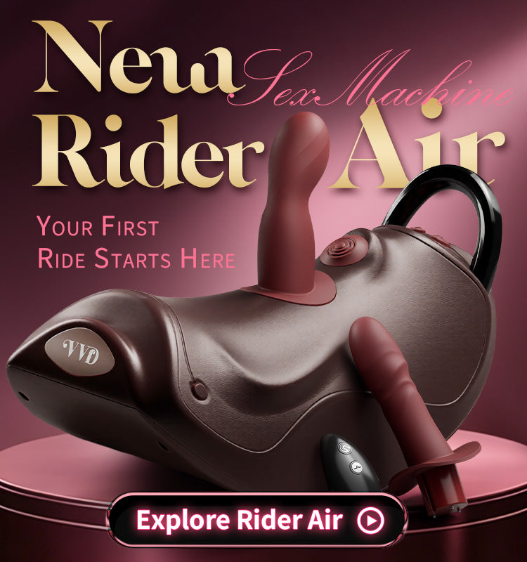 VVD Rider Desire | Women’s Saddle Sex Machine for Multi-Point Pleasure