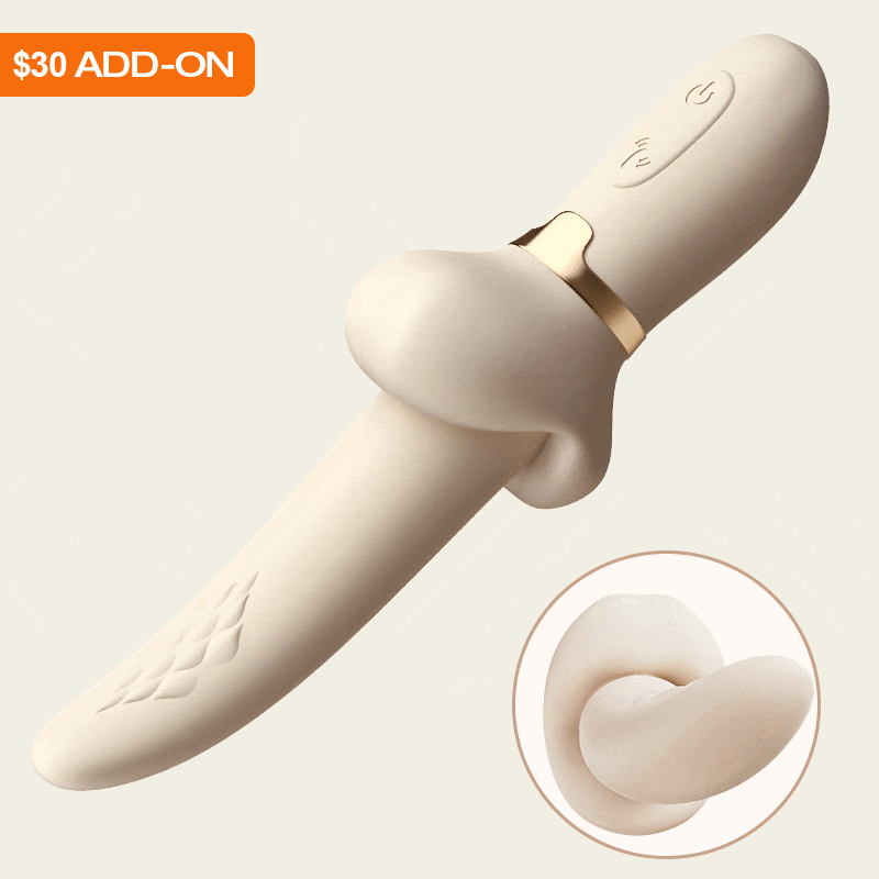 Whirlwind - 7 Twisting Tongue Vibrator For Clit & G-spot Stimulation