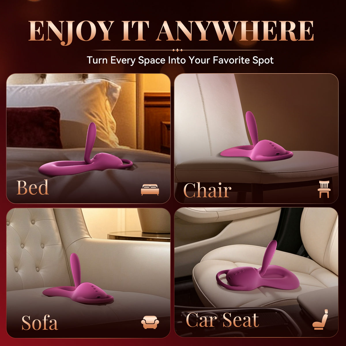 VVD Cush Ride—Flexible Body-Hugging Sex Machine